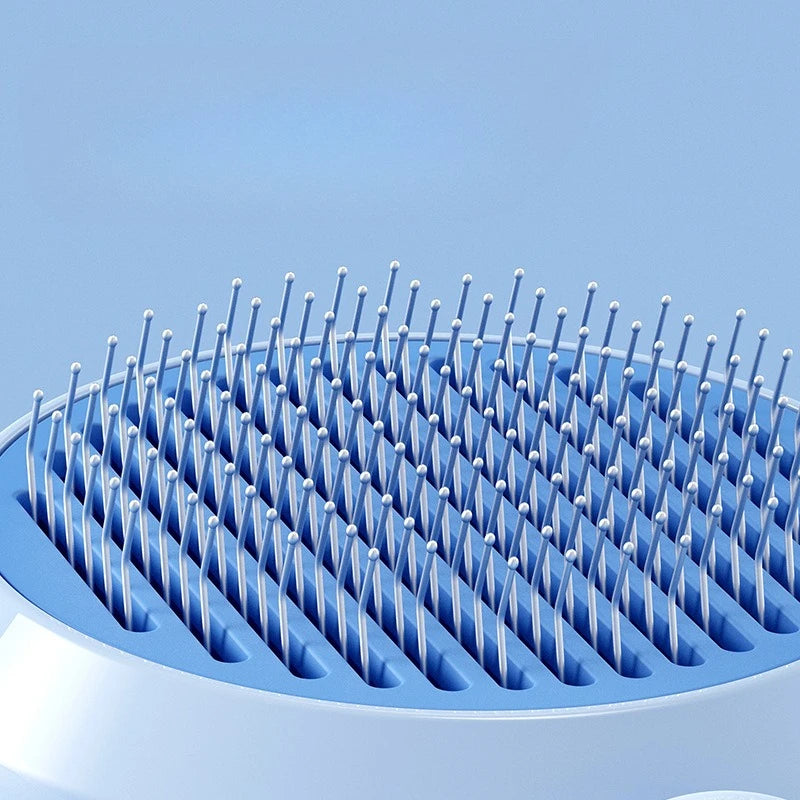 Brosse douce pour chat – Retrait facile des poils, sans tiraillement.